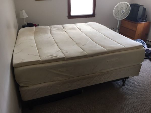 used king size tempurpedic mattress