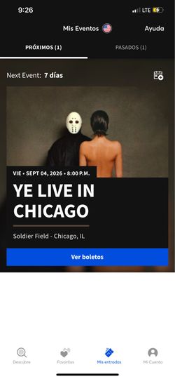 Ye Tickets Kanye West 09/04