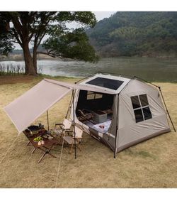 Brand New Instant Pop-Up (2-4 People) Camping Outdoor Tent Water/Windproof UV Protection Hiking Beach Shelter