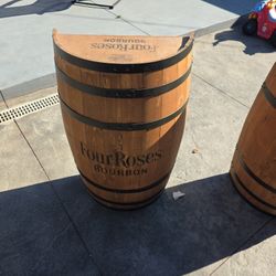 Wooden Half Barrels 
