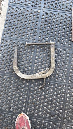 Large Metal C-Clamp Heavy Duty