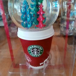 2006 Star Bucks Globe In Box.