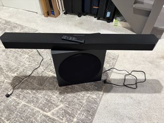 Samsung Soundbar with Wireless Subwoofer and Remote