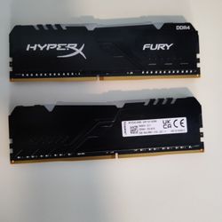 Hyper X Fury 16 GB DDR4 3200 MHz
