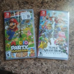 Mario Party/ Super Smash Bros