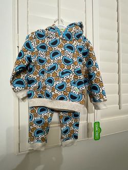 Sesame Street - Cookie Monster sweat outfit with socks