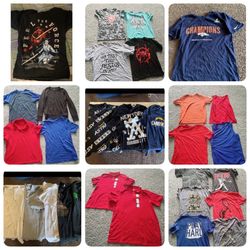 Boys size M/L/ men clothes T-shirt/school uniform shirt