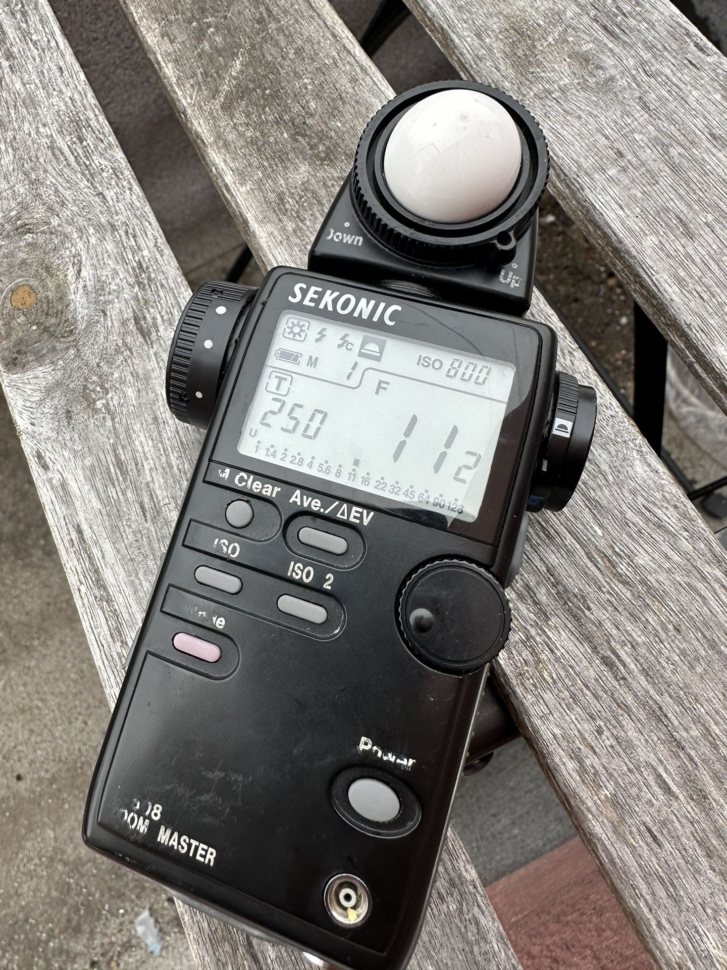 sekonic l-508 zoom master digital light meter