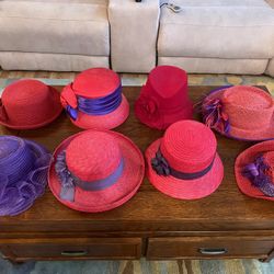Hats for the Red Hat Society