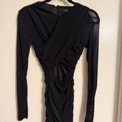 Black Long Sleeve Dress 