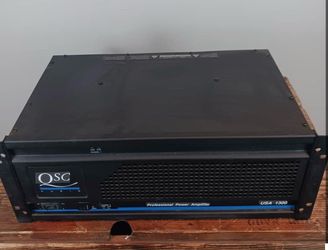 QSC Audio USA 1300 Professional Power Amplifier