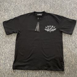 AMIRI Mens Black T-shirt Size: Large