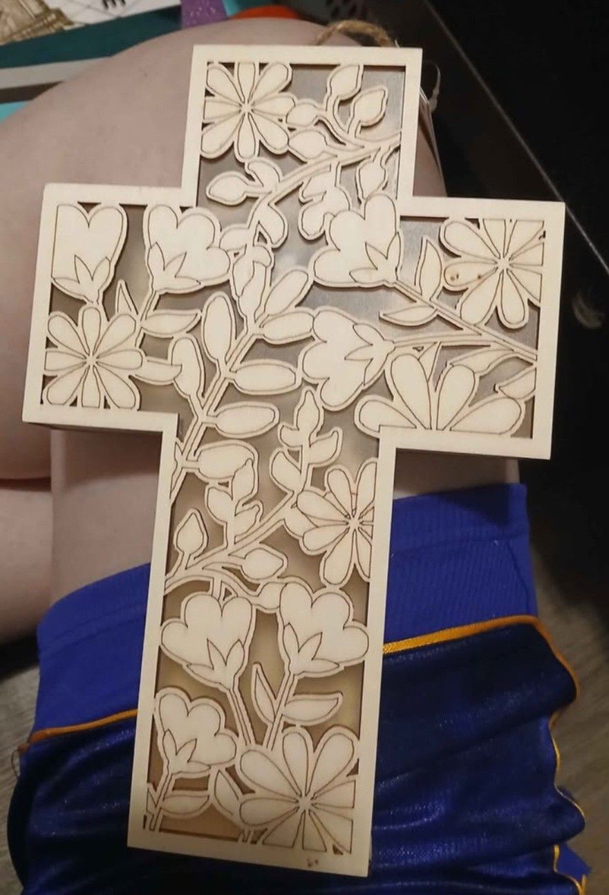 Wooden Cross That Lights Up