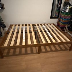 Full Bed Frame (bamboo platform)