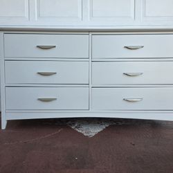 6 Drawer Dresser Freshly Refinished 