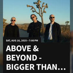 Above and Beyond Tonight 