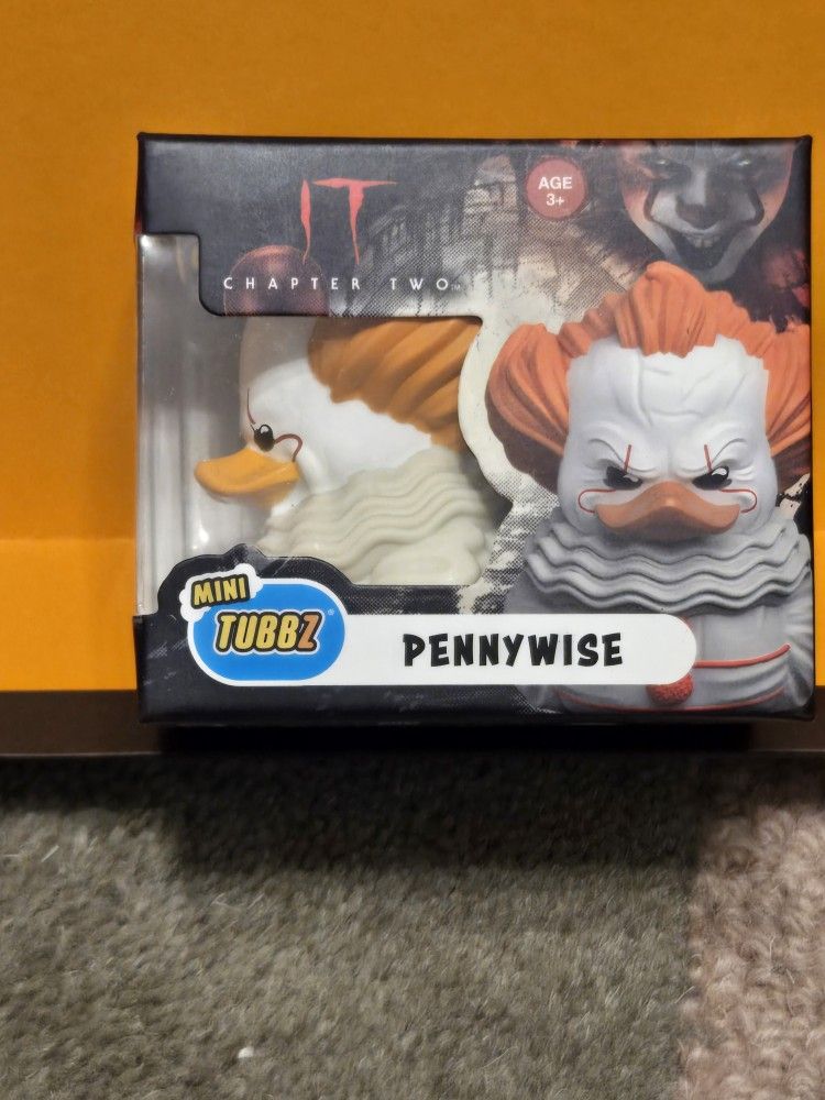 Horror IT Tubz Pennywise Duck Mini Collectible Figure 