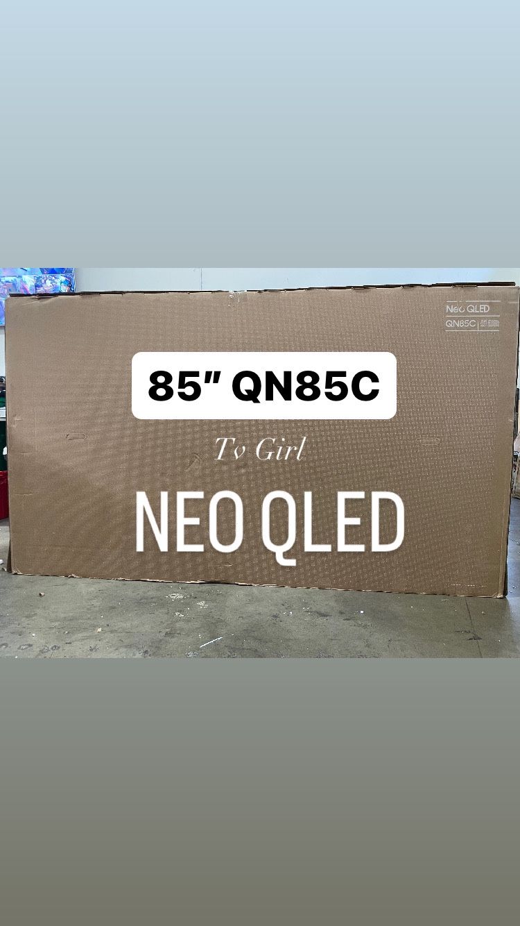 SAMSUNG QN85C Series 85-Inch 4K Smart TV | Dolby Atmos, Object Tracking Sound Lite | Motion Xcelerator, Real Depth Enhancer Pro | Alexa Built-in