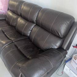 Leather Sofa Good Condition