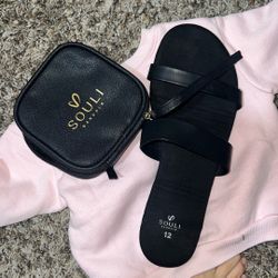 Foldable vegan sandals