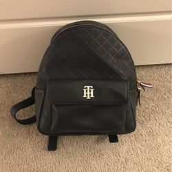 Tommy Hilfiger Women’s Faux Leather Dome Backpack
