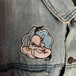 ALADDIN’S GENIE MAGIC CARPET DENIM JACKET SIZE US L