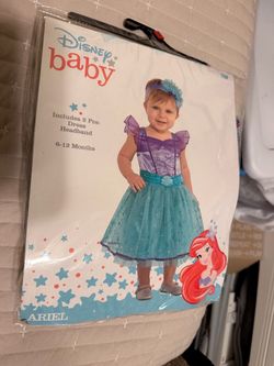 Disney Little Mermaid Ariel baby 6-12 months costume