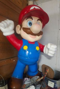 4ft Fiberglass Mario