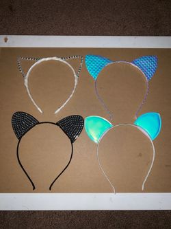 Girls Cat Ear accessories set of 4