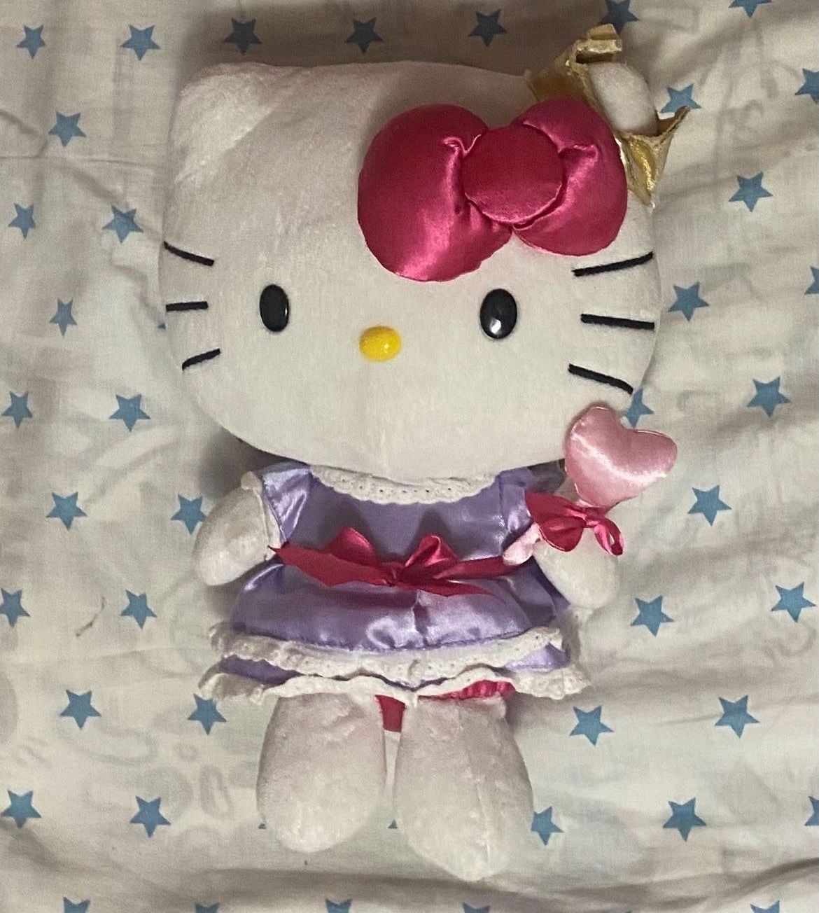 Hello kitty princess plush