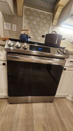Samsung Slide in Range Gas Stainless Steel  30"