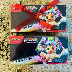 Pokemon Prismatic Evolutions Surprise Box