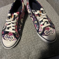 Coach ‘s Colorful Canvas Sneakers