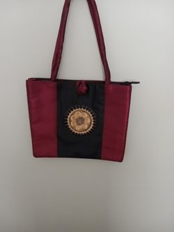 Beautiful Japanese Silk Bag Or Purse