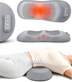 Brand New Cordless Back Massager with Heat & Vibration – Lumbar Support