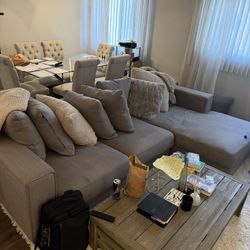 Living Room Couch + Pillows Price Is Firm 