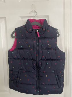 Tommy Hilfiger Kids’ reversible puffer vest size 7