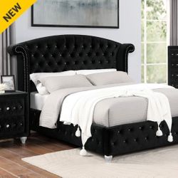 QUEEN BED FRAME MATTRES SOLD SEPARATELY NEW IN BOX ☎️ 1714586,2564 
