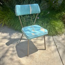 Free Vintage Turquoise Diner  Chair