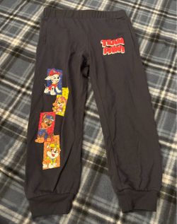 Paw Patrol Boys Black Sweatpants Size 5
