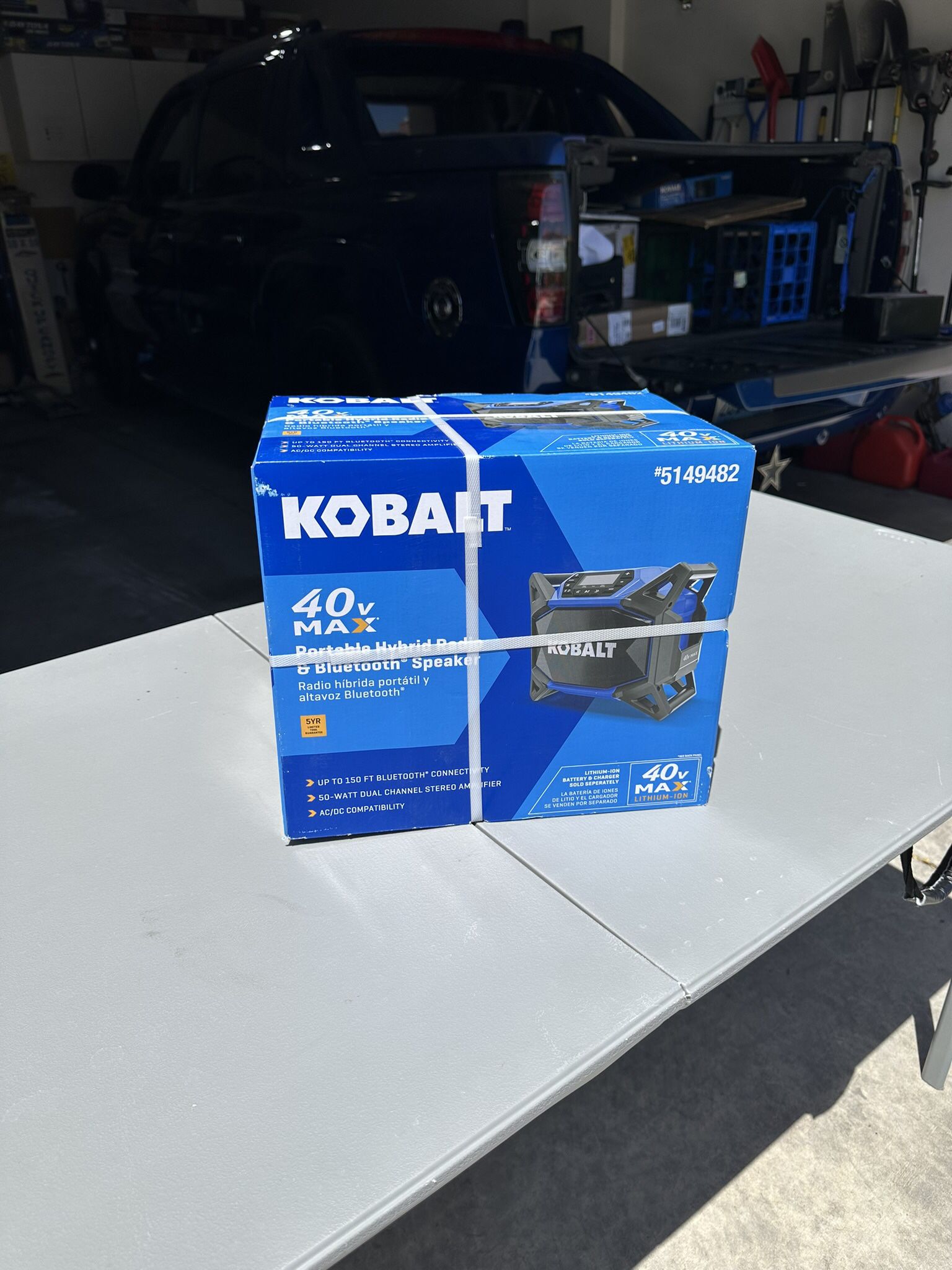 Kobalt Bluetooth Speaker 