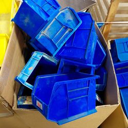 Parts Bins Stackable 11" x 8" x 7" - USED - Price is for 1