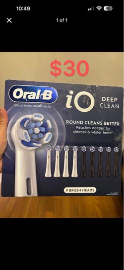 Oral-B iO Ultimate Cleaning Electric Toothbrush Heads, 9 Pieces     Local pickup only. Cash only