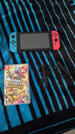 Nintendo Switch w/ Super Mario Party Jamboree