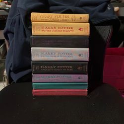 Entire Harry Potter Set 1-7 And The Cursed Child  Books