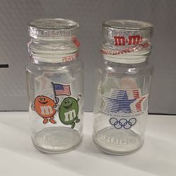 1984 Los Angeles Summer Olympics  glass jars produced for M&M's.
