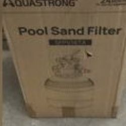 Pool Sand Filter, New