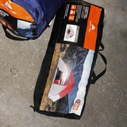Camping Tent And Sleeping Bag 