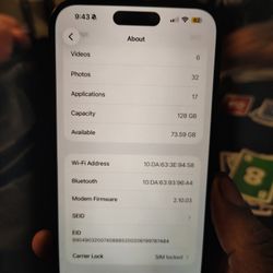 Cricket iPhone 16 Plus 128gb 