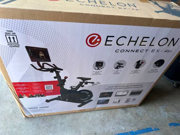 Brand New Echelon Smart Connect Indoor Cycling Bike 4s+ 15.6inch LCD Exercise Cycle